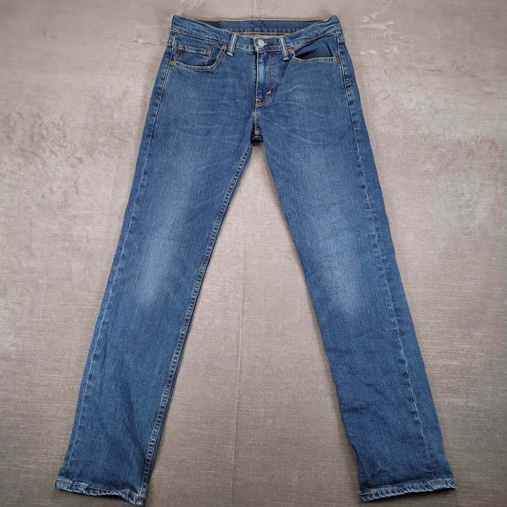 Levi's 511 Y2K Slim Fit Jeans Stretch Denim Classic Blue Jeans‎ Size 30x32